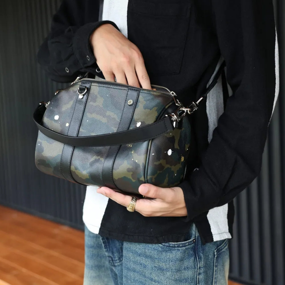 GENTIL BANDIT ジャンティバンティ ミニボストンバッグ GB2003BCM BLACKxCAMO