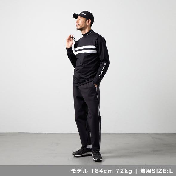 BANDEL GOLF チェストラインL/S モックネック