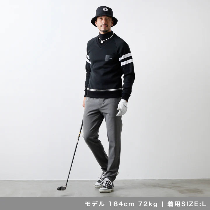 BANDEL GOLF レイヤード ハイネックニット