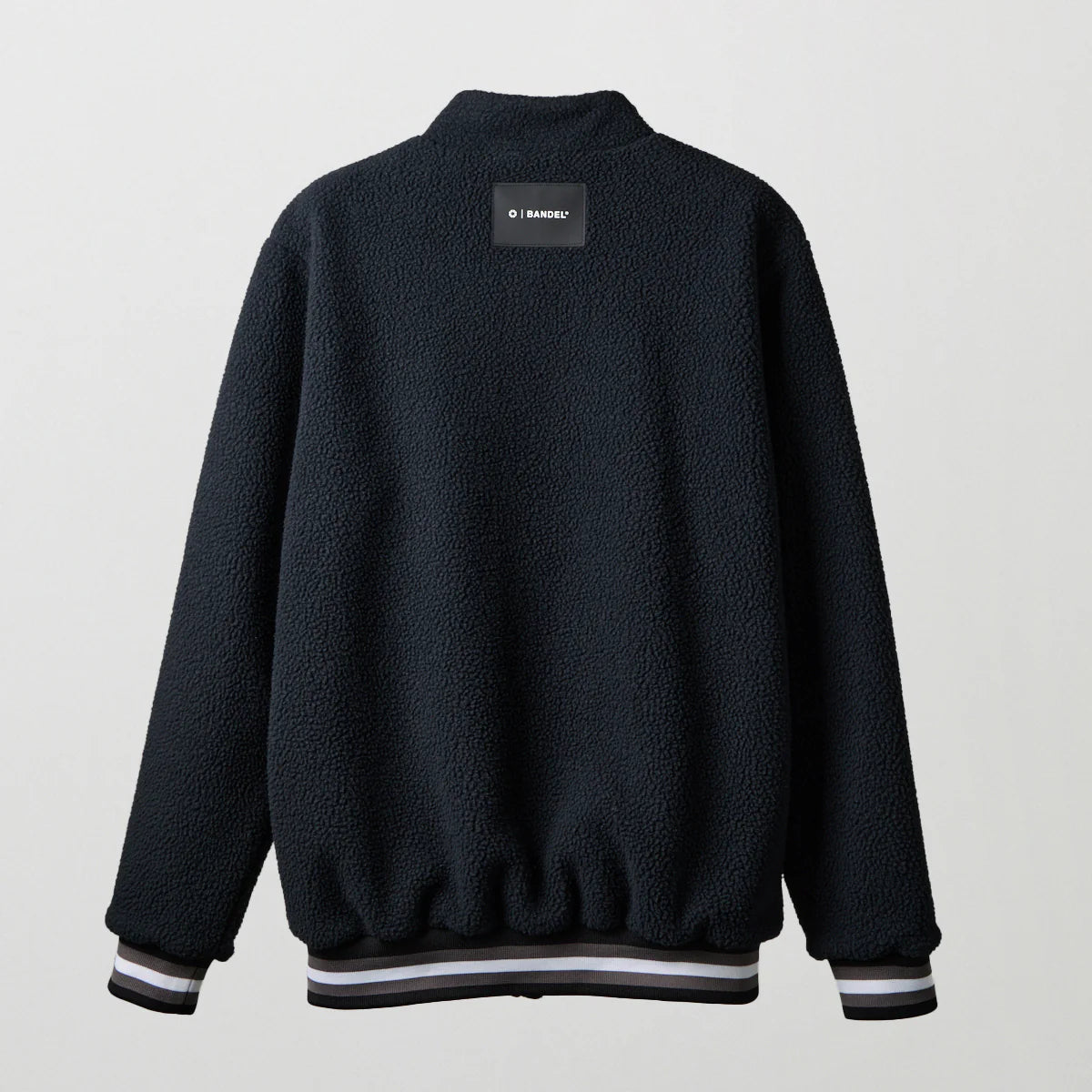 BANDEL GOLF スタンドカラー フリースブルゾン BLACK