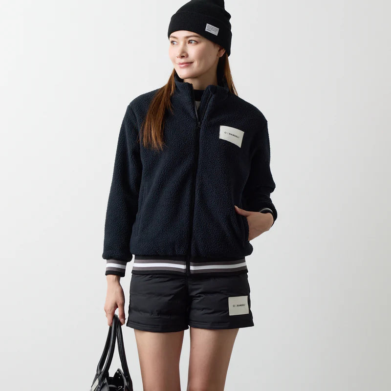 BANDEL GOLF ウィメンズ スタンドカラー フリースブルゾン