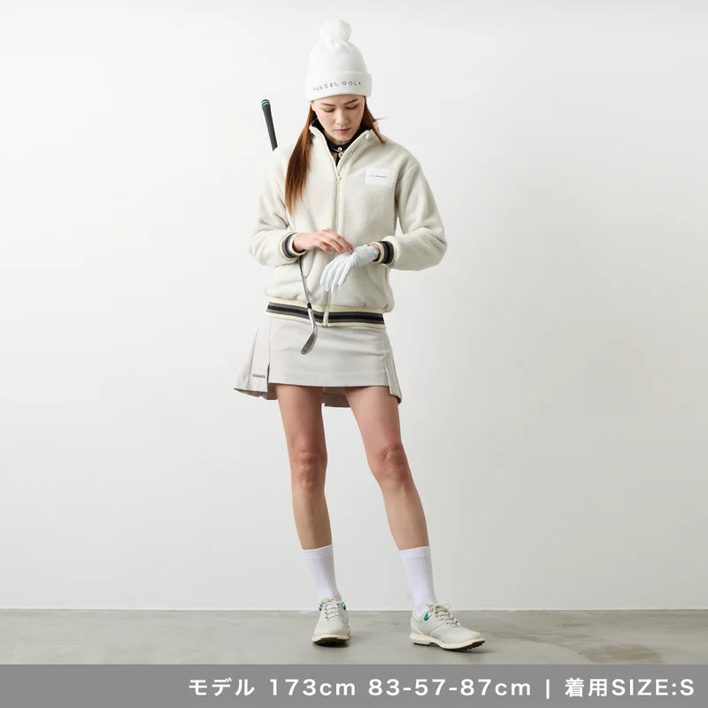BANDEL GOLF ウィメンズ スタンドカラー フリースブルゾン