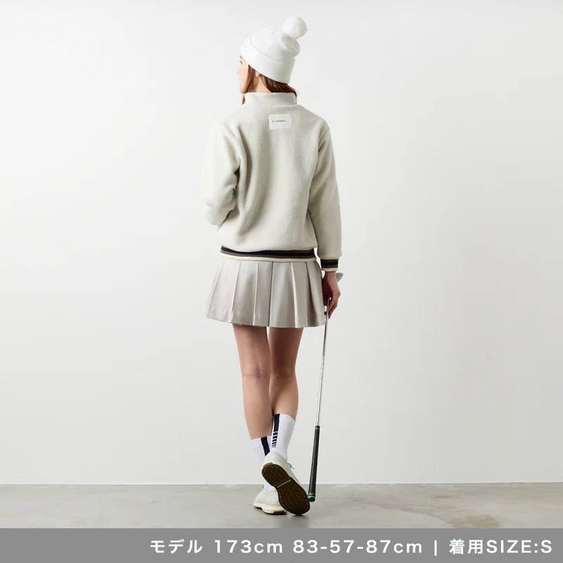BANDEL GOLF ウィメンズ スタンドカラー フリースブルゾン