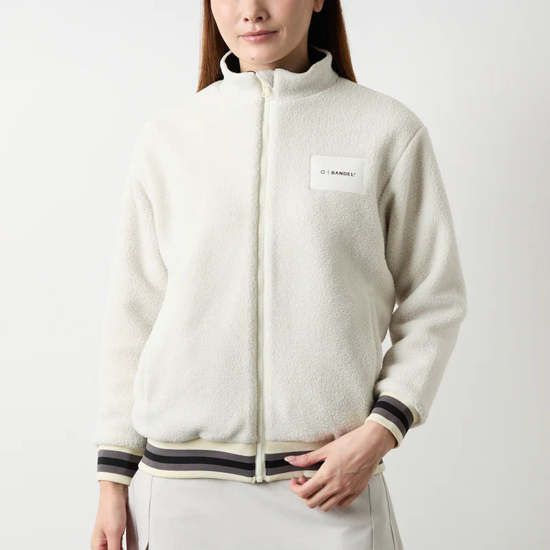 BANDEL GOLF ウィメンズ スタンドカラー フリースブルゾン