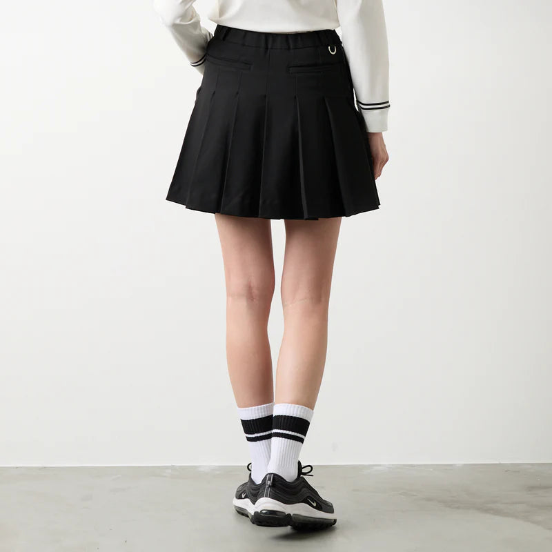 ウィメンズ バックサイドプリーツ スカート