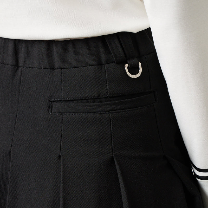 ウィメンズ バックサイドプリーツ スカート