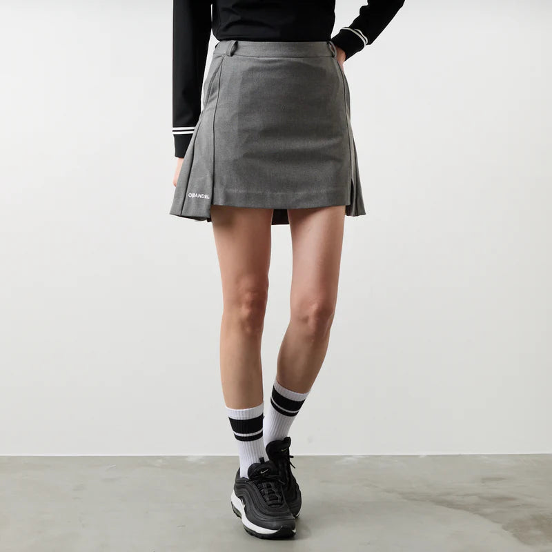 ウィメンズ バックサイドプリーツ スカート