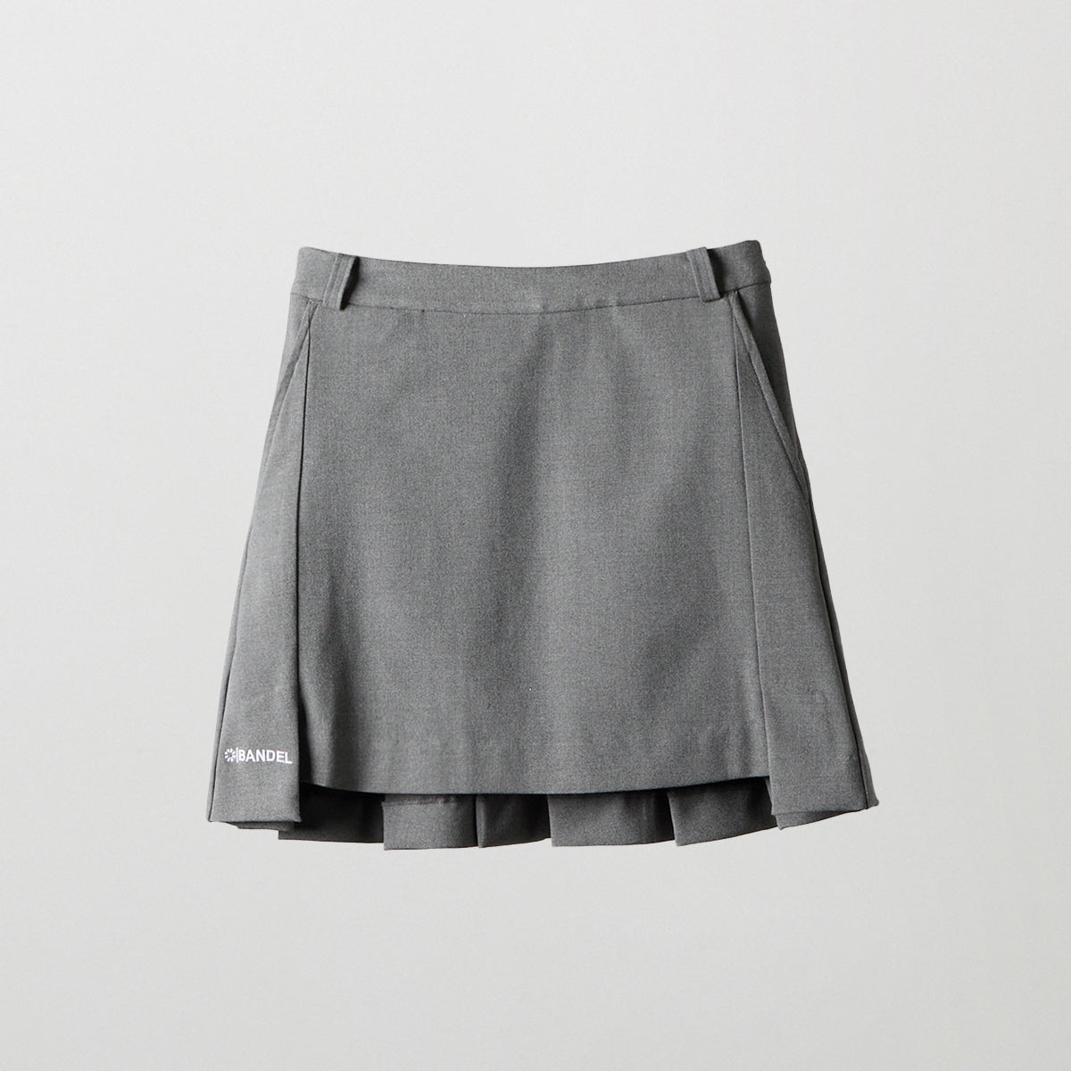 BANDEL GOLF バンデルゴルフ ウィメンズ バックサイドプリーツ スカート BGS-W5ABPSK GREY