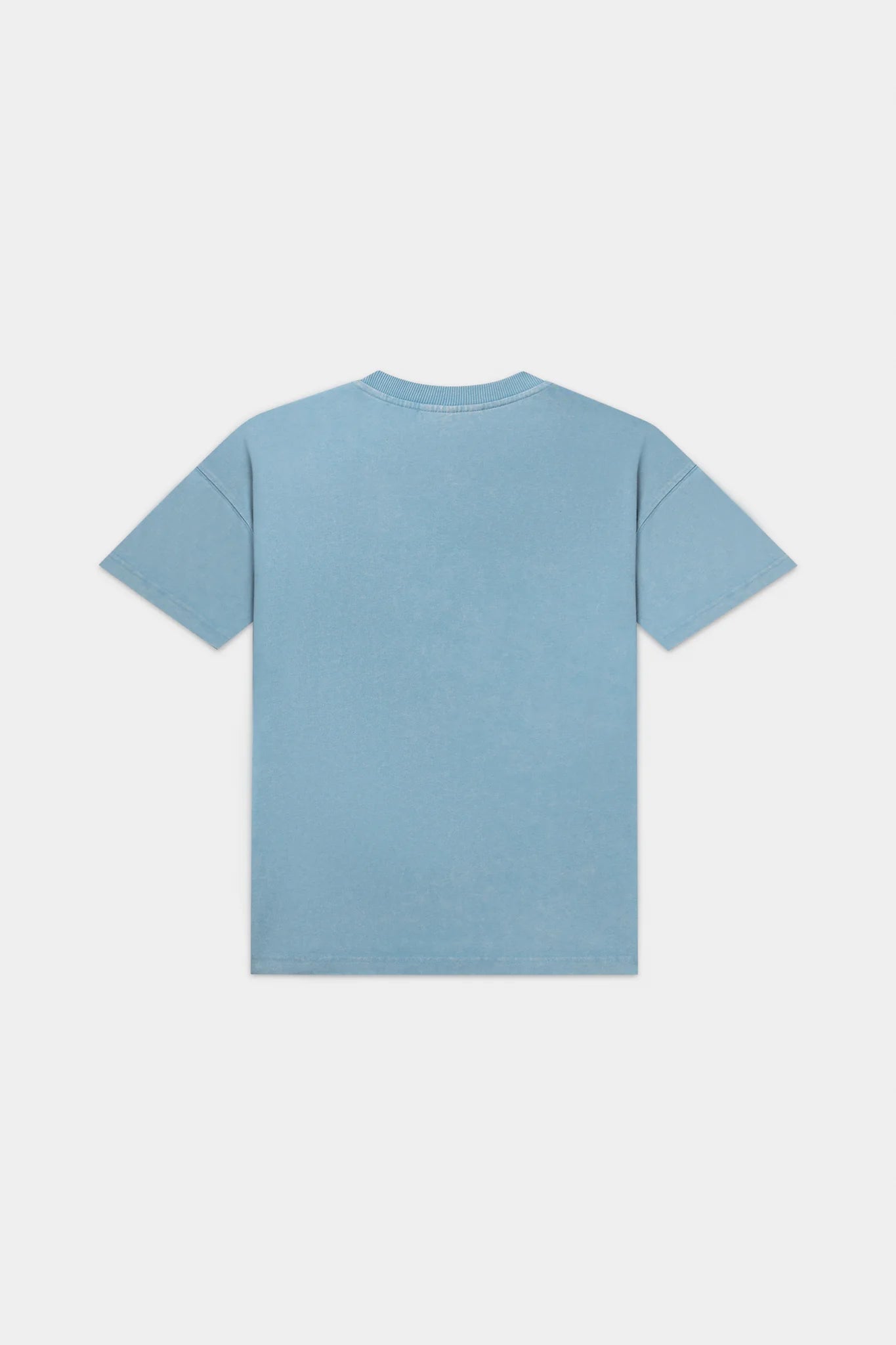 BALR. URBAN WASHED BOX T-SHIRT-BREEZE BLUE