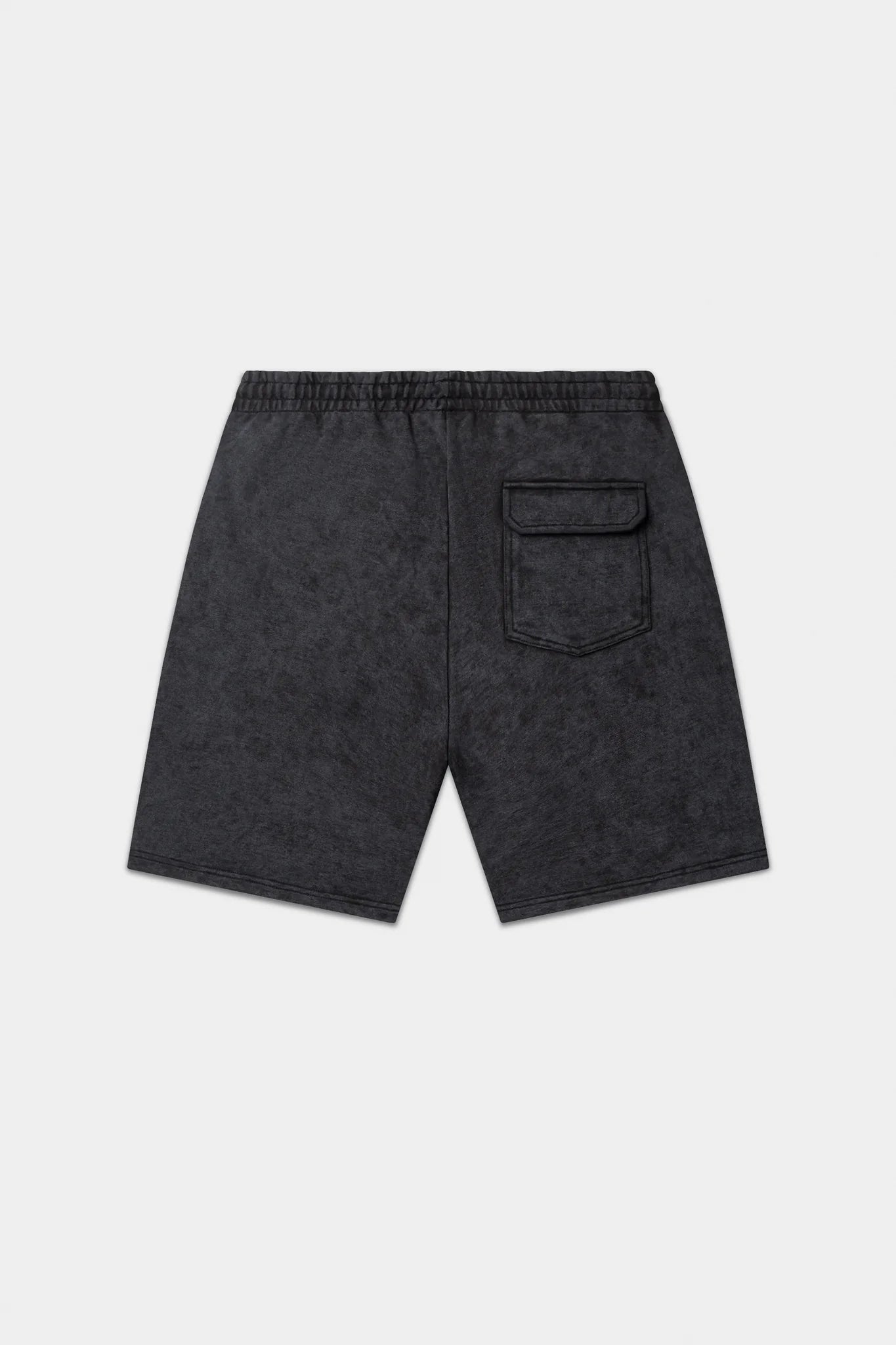 BALR. URBAN WASHED SWEAT SHORTS-JET BLACK