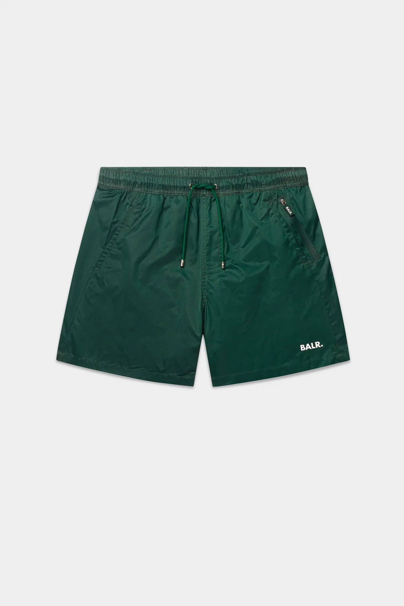 MONOGRAM SHORTS-BOTANICAL GREEN