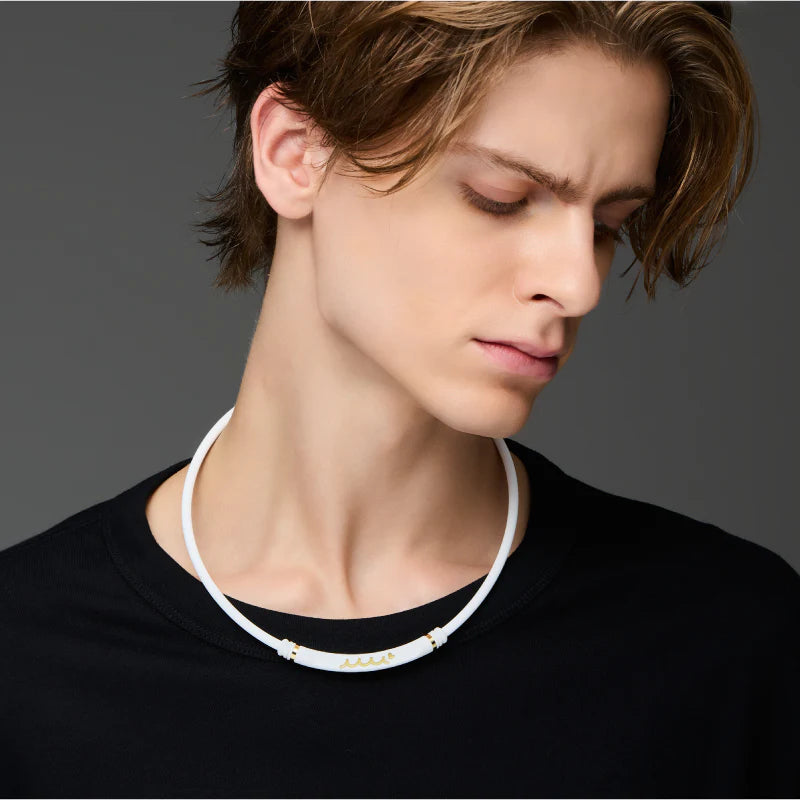 BANDEL×muta LITE SPORTS Metallic White×Gold