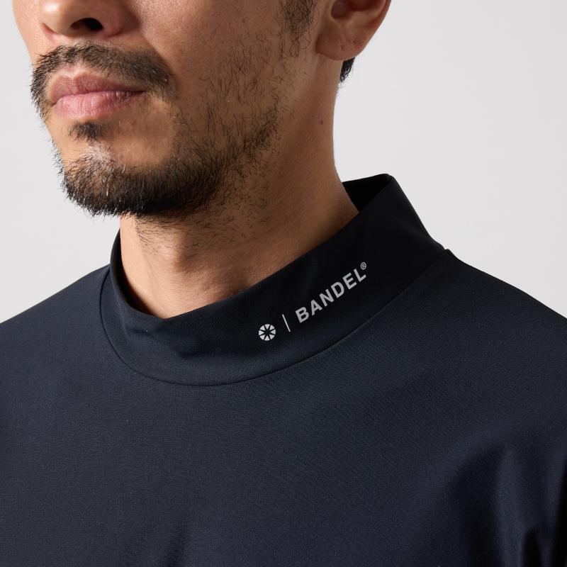 BANDEL ALLOVER SWITCH S/S MOCK NECK SHIRTS