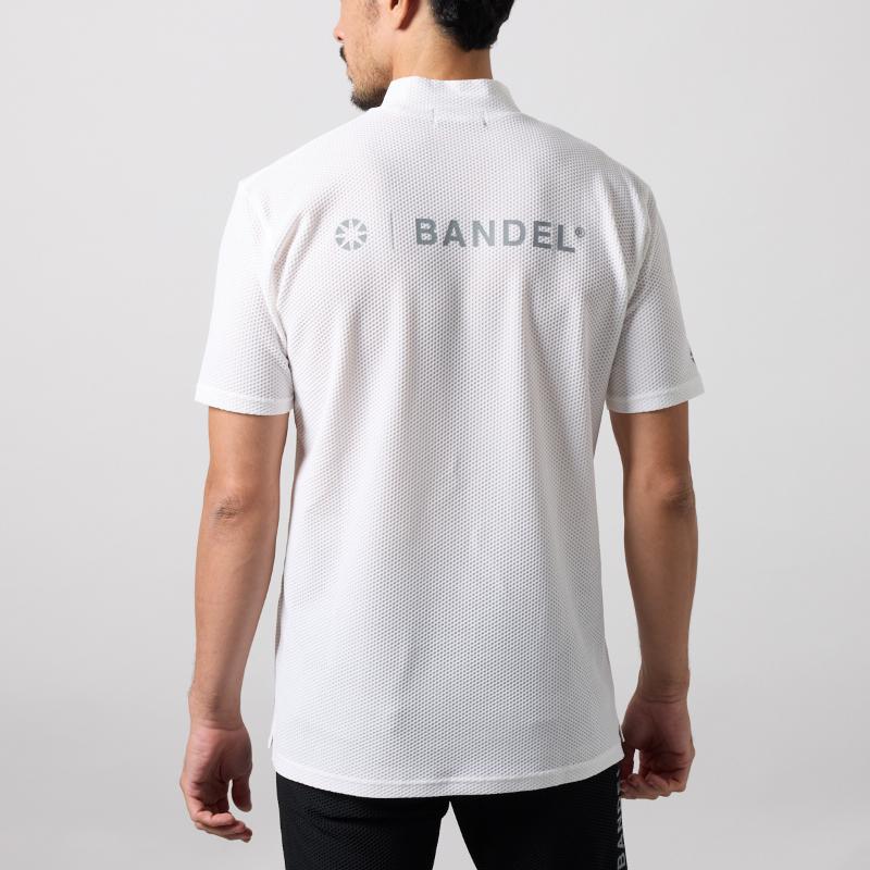 BANDEL GOLF DRYWAFFLE STRETCH S/S MOCK NECK SHIRTS