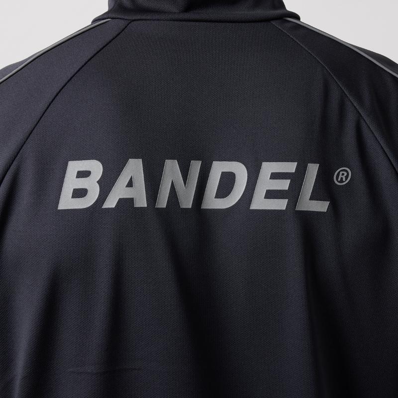 BANDEL PIPING REFLECTOR S/S MOCK NECK SHIRTS