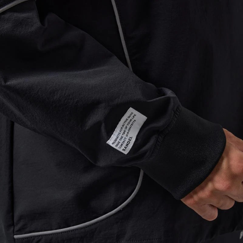 BANDEL GOLF PIPING REFLECTOR PULLOVER