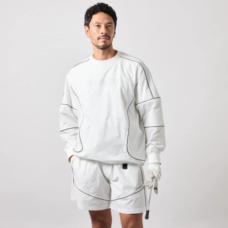 BANDEL GOLF PIPING REFLECTOR PULLOVER