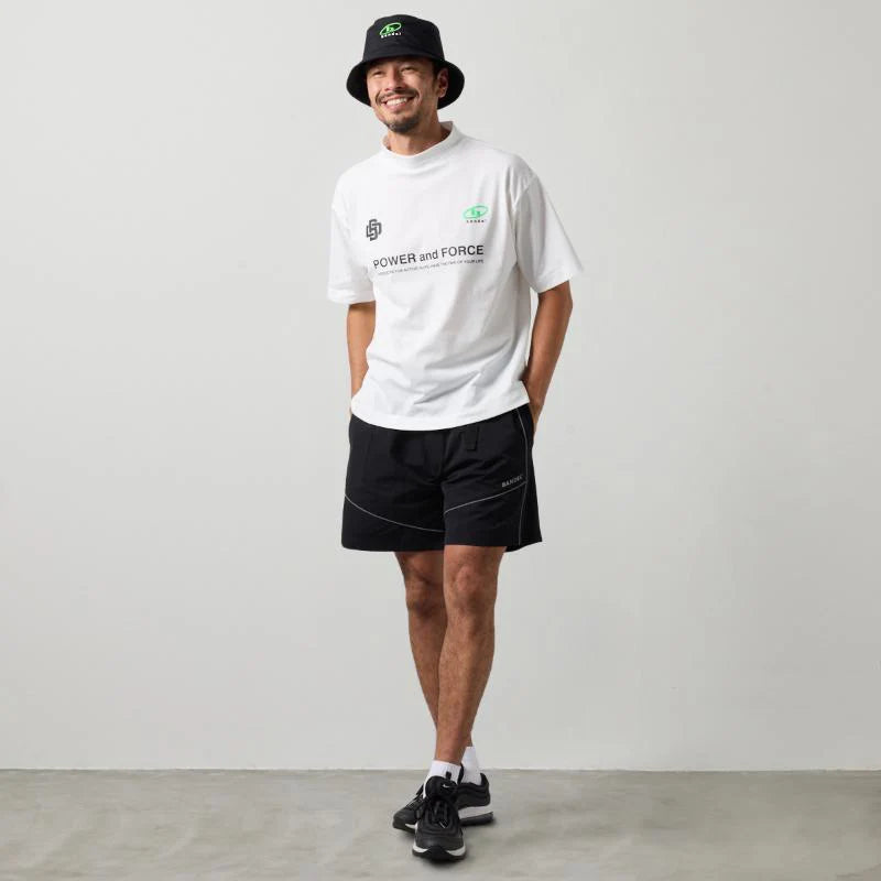 BANDEL GOLF PIPING REFLECTOR SHORT PANTS