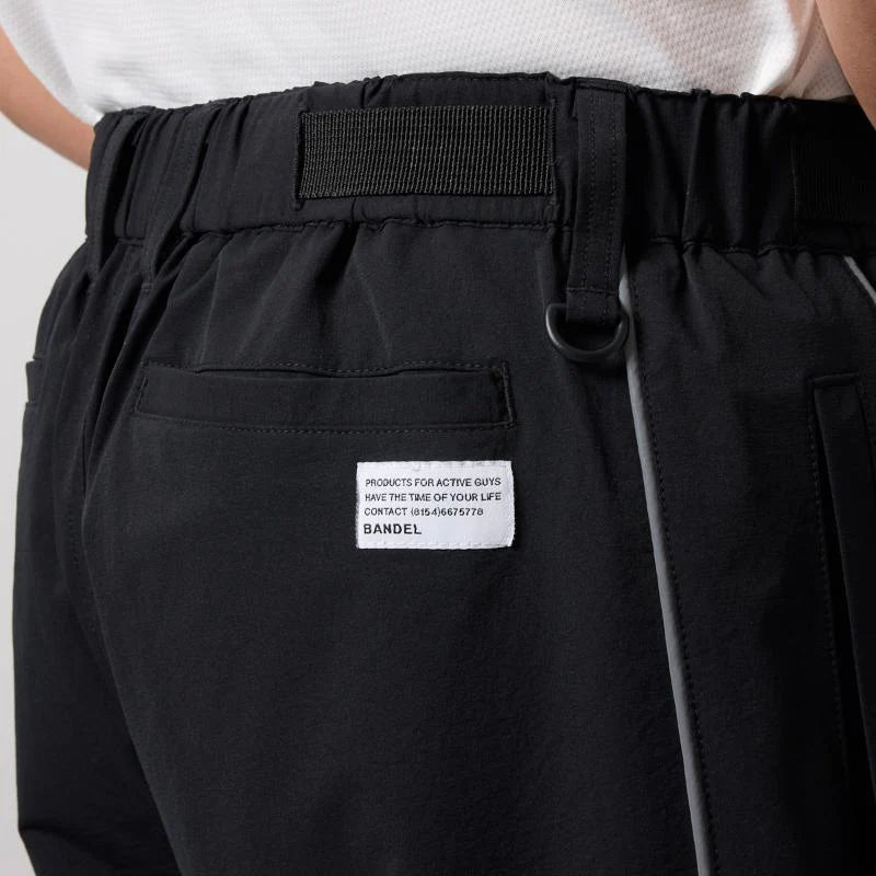 BANDEL GOLF PIPING REFLECTOR SHORT PANTS