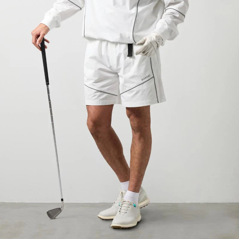 BANDEL GOLF PIPING REFLECTOR SHORT PANTS