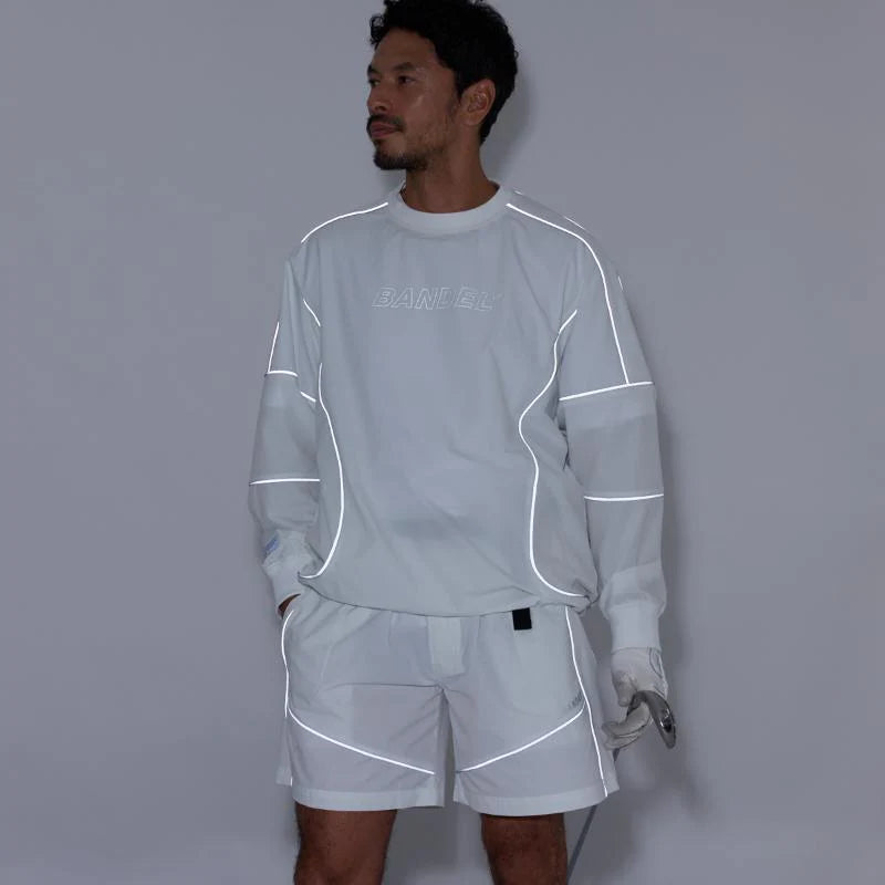 BANDEL GOLF PIPING REFLECTOR SHORT PANTS