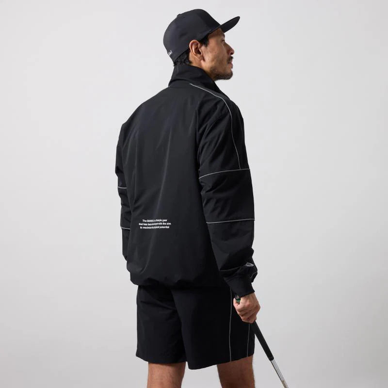 BANDEL GOLF PIPING REFLECTOR ZIP UP JACKET