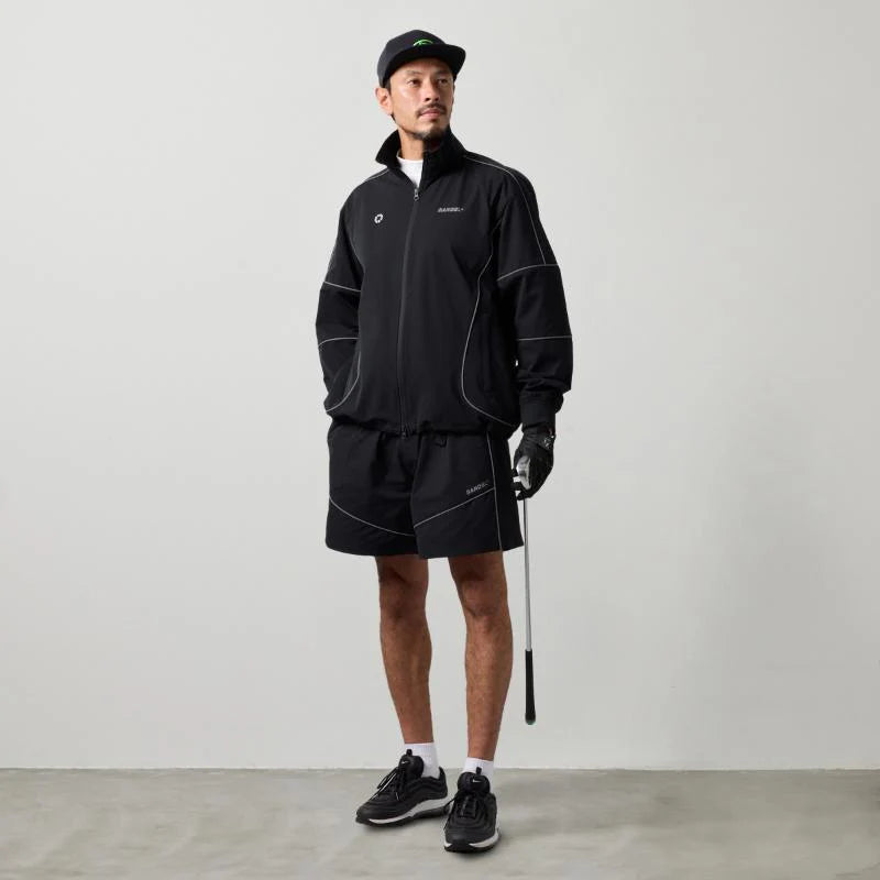 BANDEL GOLF PIPING REFLECTOR ZIP UP JACKET