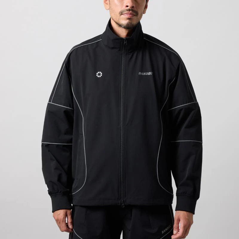 BANDEL GOLF PIPING REFLECTOR ZIP UP JACKET