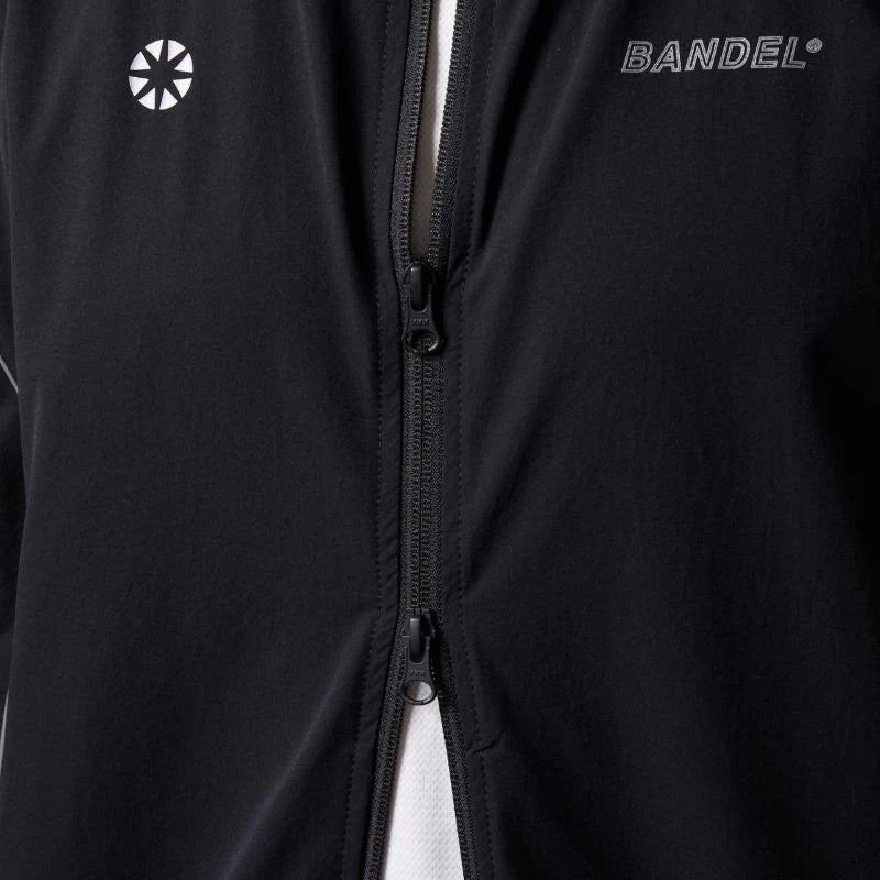 BANDEL GOLF PIPING REFLECTOR ZIP UP JACKET