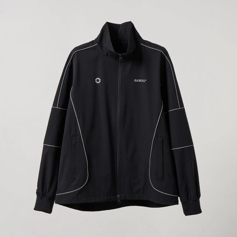 BANDEL GOLF PIPING REFLECTOR ZIP UP JACKET