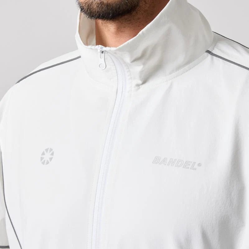 BANDEL GOLF PIPING REFLECTOR ZIP UP JACKET