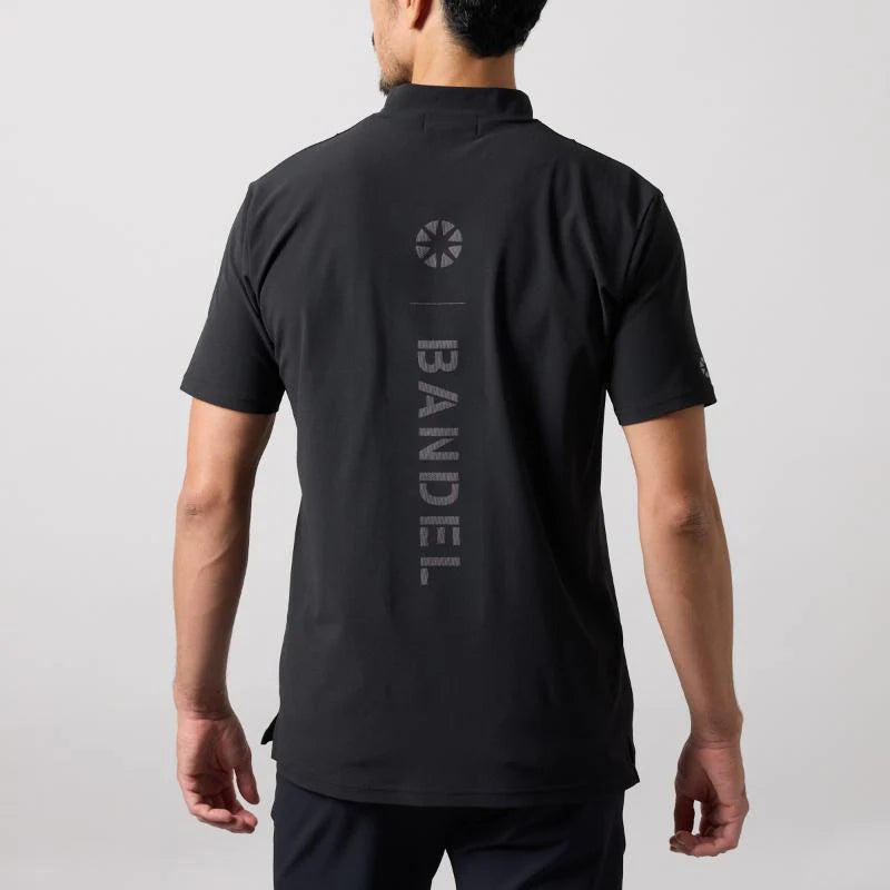 BANDEL SWITCH LOGO S/S MOCK NECK SHIRTS