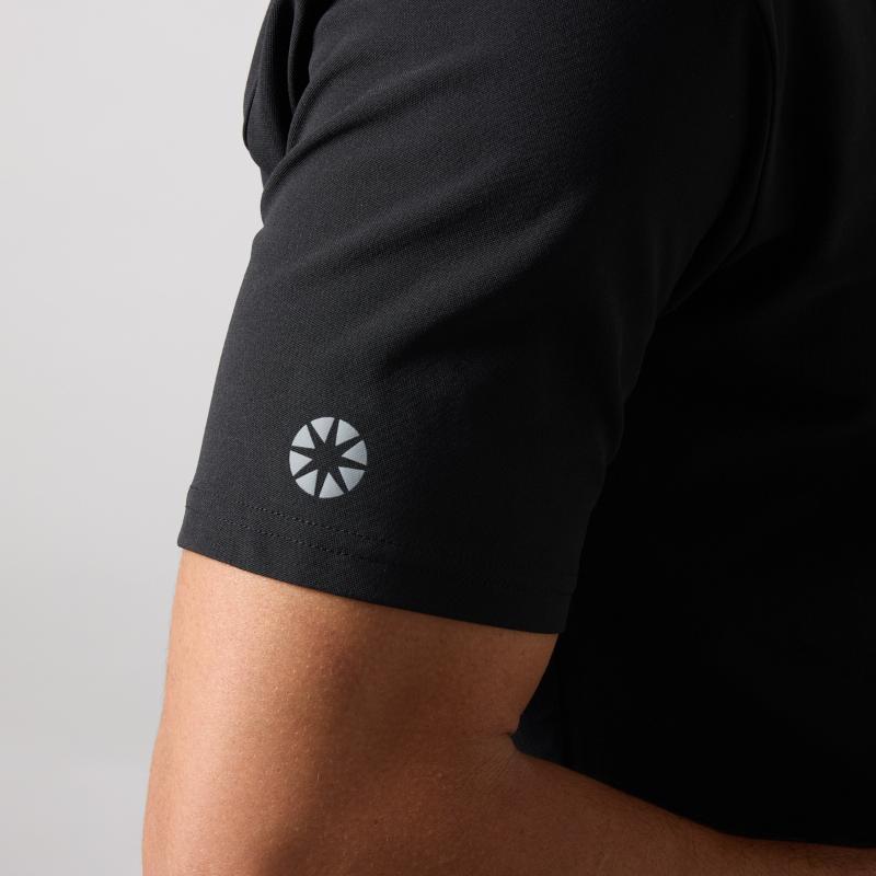 BANDEL SWITCH LOGO S/S MOCK NECK SHIRTS