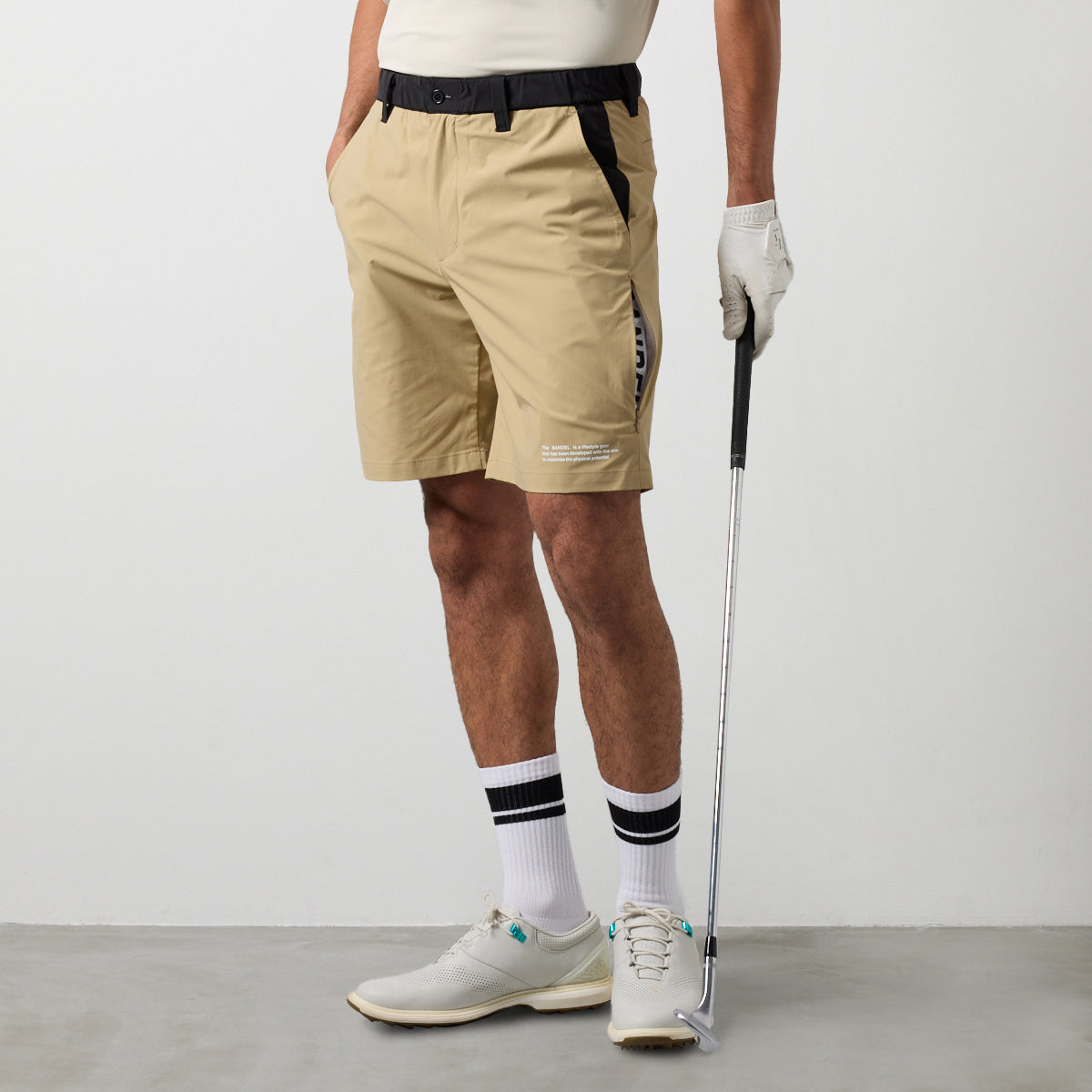 BANDEL GOLF VENTILATION WOVEN HALF PANTS