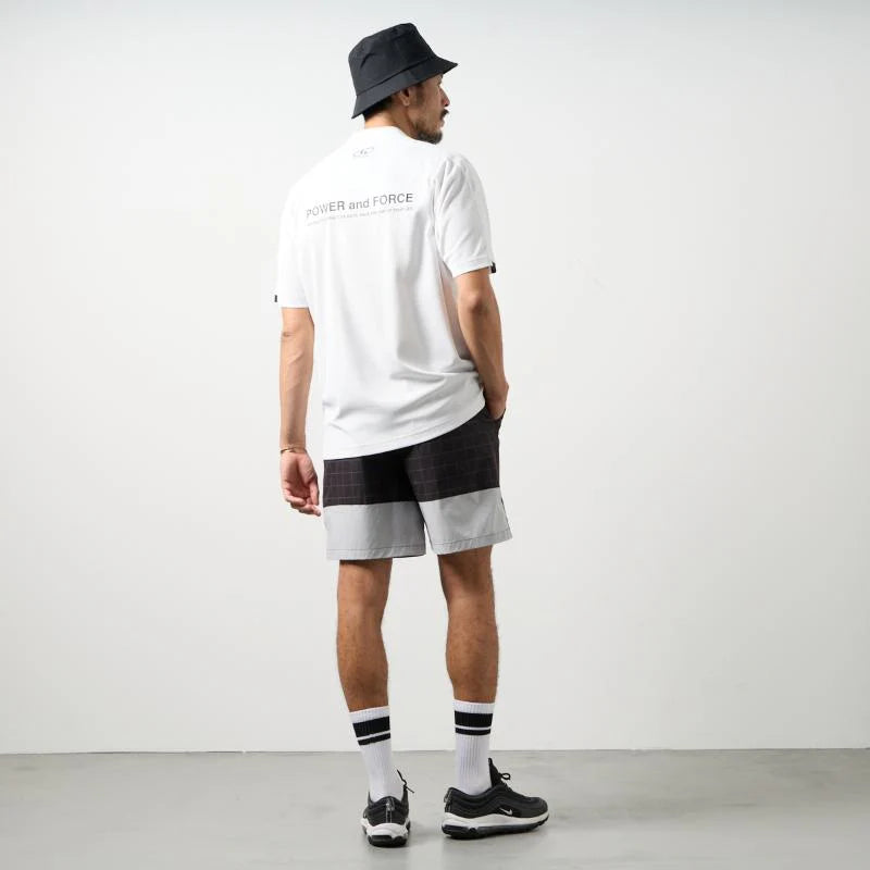 BANDEL GOLF バンデルゴルフ チェックスウィッチハーフパンツ BLACK