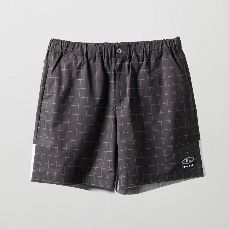BANDEL GOLF バンデルゴルフ チェックスウィッチハーフパンツ BLACK