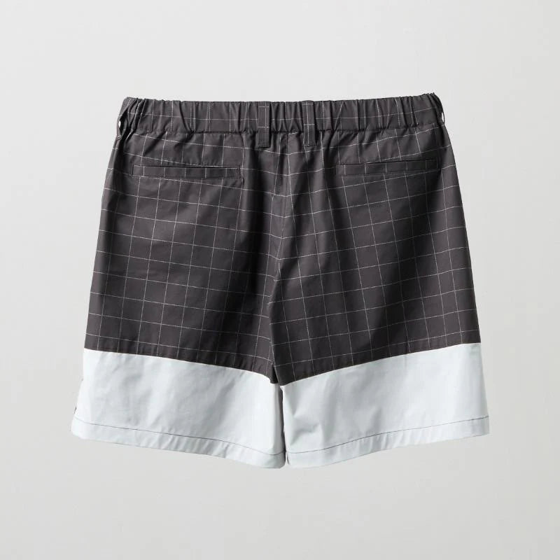 BANDEL GOLF バンデルゴルフ チェックスウィッチハーフパンツ BLACK