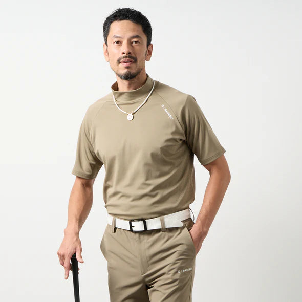 BANDEL GOLF ヒートパンチングモックネック