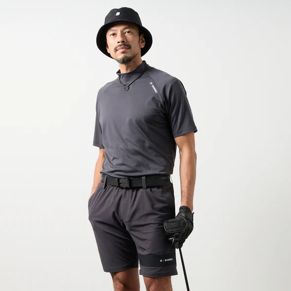 BANDEL GOLF ヒートパンチングモックネック