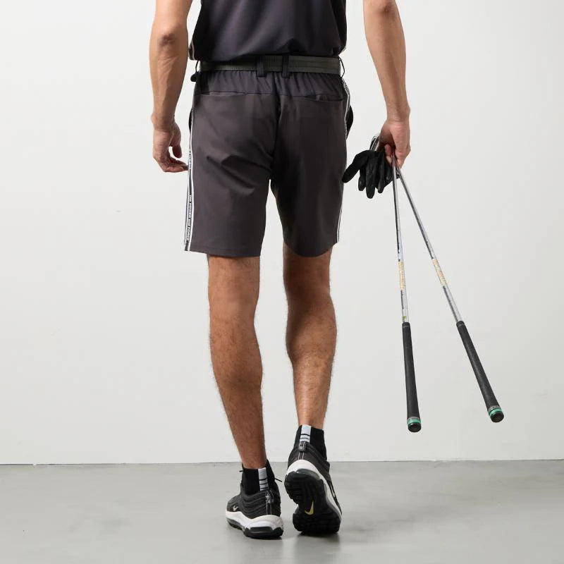 BANDEL GOLF コンセプトノーツテーピングハーフパンツ CHARCOAL GRAY