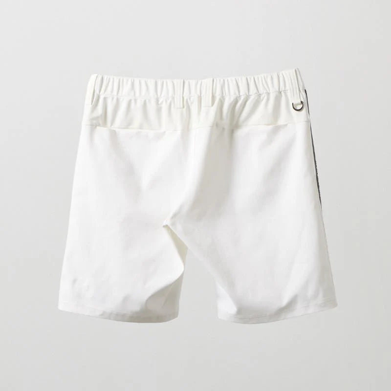 BANDEL GOLF コンセプトノーツテーピングハーフパンツ WHITE