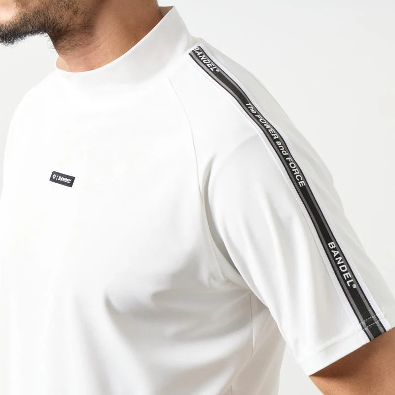 BANDEL GOLF コンセプトノーツテーピングモックネック WHITE