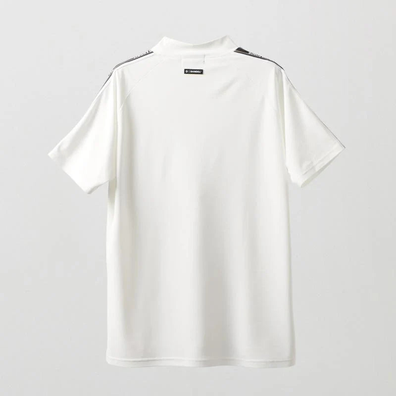 BANDEL GOLF コンセプトノーツテーピングモックネック WHITE