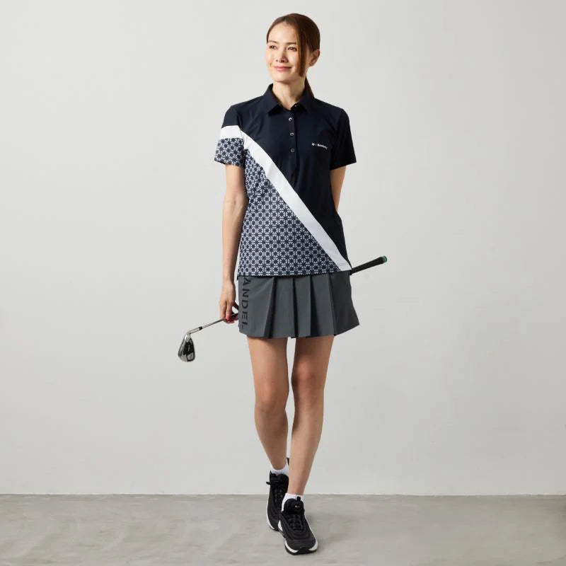 BANDEL GOLF WOMENS SWITCH LOGO PLEATS SKIRT