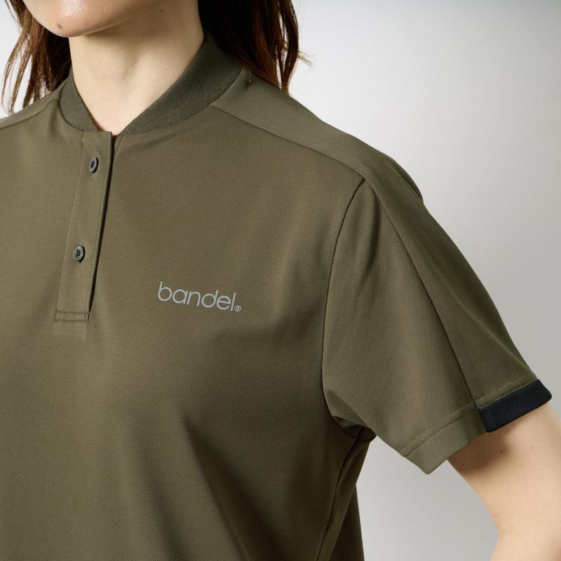 BANDEL GOLF ウィメンズ ベースボールカラーシャツ KHAKI