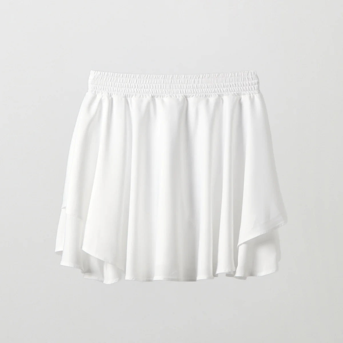 BANDEL GOLF ウィメンズ ダブルフェイスドレープスカート WHITE
