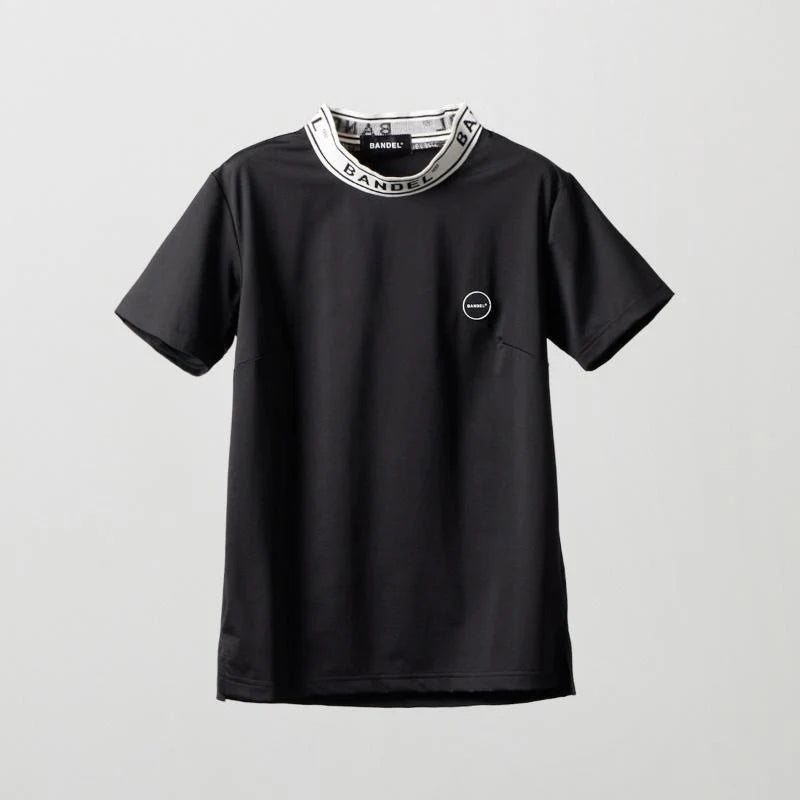 BANDEL GOLF ウィメンズ ジャガードモックネック BLACK