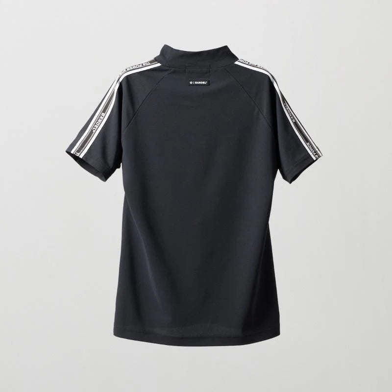 BANDEL GOLF ウィメンズ コンセプトノーツテーピングモックネック BLACK