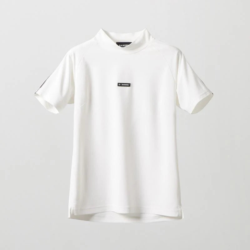 BANDEL GOLF ウィメンズ コンセプトノーツテーピングモックネック WHITE