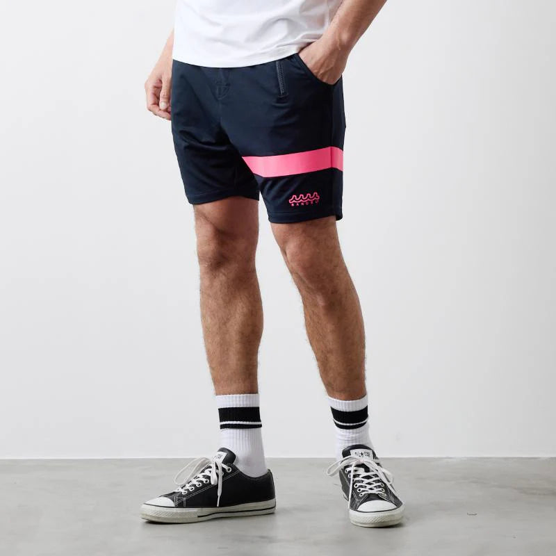 BANDEL x muta MARINE Line Rash Shorts